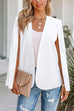 Mixiedress Open Front Split Sleeves Cape Jacket