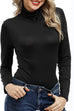 Mixiedress Turtleneck Long Sleeves Basic Bottoming Shirt