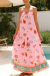 Mixiedress Strapless Tube Dolce Vita Holiday Print Maxi Dress