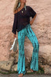 Mixiedress High Waist Tie Dye Bell Bottoms Tie Dye Pants