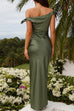 Mixiedress Bow Knot Off Shoulder Maxi Party Dress