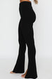 Mixiedress High Rise Slit Bell Bottoms Skinny Pants