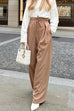 Mixiedress High Waist Business Wide Leg Palazzo Pants